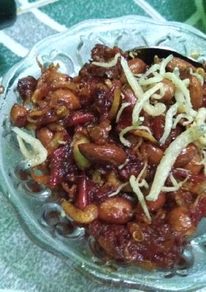Foto resep Sambal teri kacang