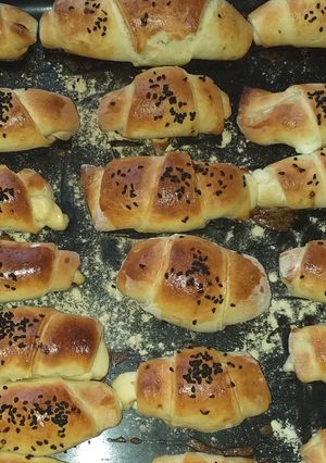 صورة لوصفة كرواسون بالجبن