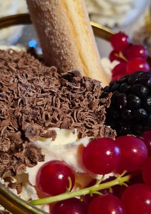 O poză a rețetei Tiramisu la cupă.