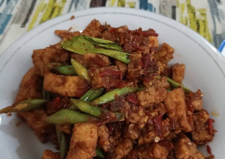 Resep: LezatOseng TaTem (Tahu Tempe) buncis