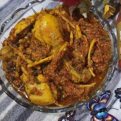 A picture of Chicken red karahi.