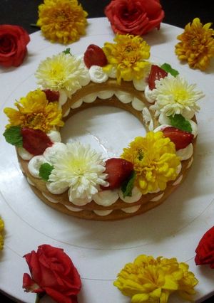 A picture of Cream tart.