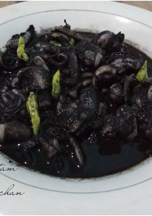 Foto resep Tumis Cumi Hitam