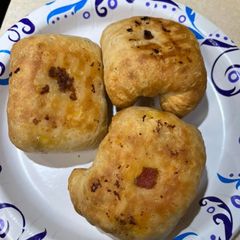 A picture of Filled Make-Ahead Breakfast Biscuits.