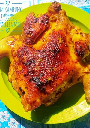 Foto resep Ayam kampung panggang teplon