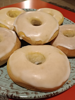 Una foto de Donas al horno