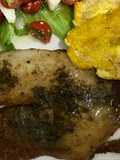 Filete de tilapia a la menier