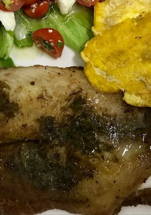 Una foto de Filete de tilapia a la menier
