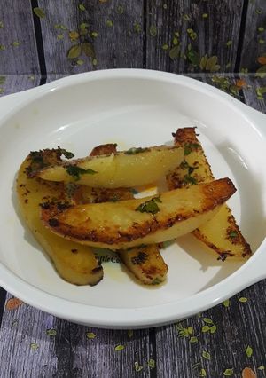 Foto resep Mpasi 10 bulan (potato wedges)