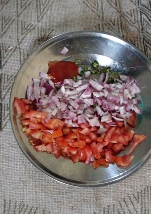 A picture of Kachumbari #LocalfoodchallengeNairobiwest.