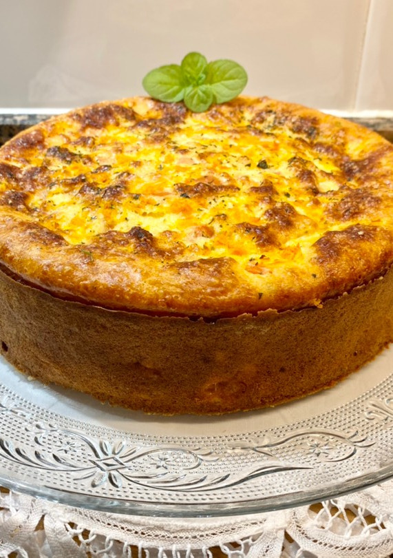 Una foto de Pastel salado
