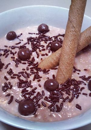 Foto resep Oatmeal Coklat ❣️