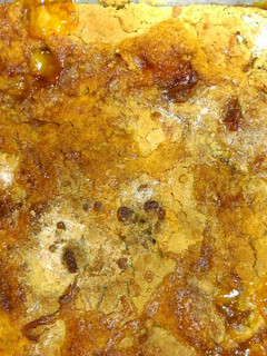 A picture of Easy peach crisp.