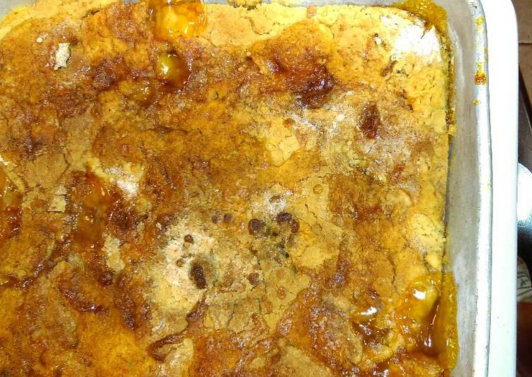 Steps to Prepare Speedy Easy peach crisp