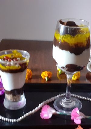 চকলেট অরেঞ্জ মিল্ক ট্রাফেল(chocolate orange truffle recipe in Bengali) রেসিপির প্রধান ছবি