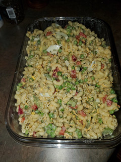 A picture of Macaroni Salad.