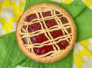 A picture of berry preserves