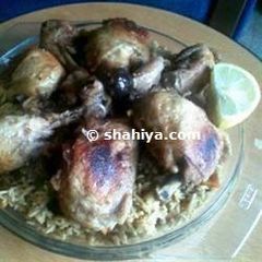 A picture of Chicken Makboos.