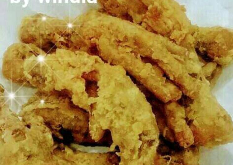 Ceker balut  tepung