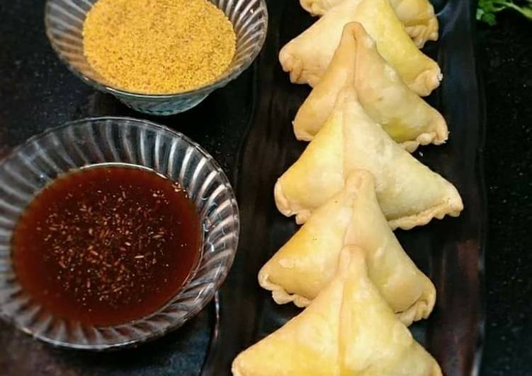 Dry Moong Dal Samose