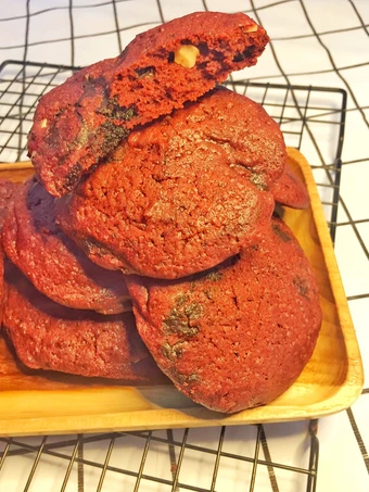 Langkah Mudah untuk Membuat Resep Red velvet soft cookies yang Bikin Ngiler Anti Ribet, Lezat