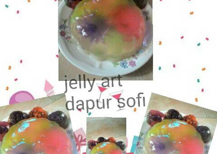 Bahan Jelly art | Resep Bumbu Jelly art Yang Sederhana