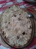 Crumble de manzana y pera 🍏🍐