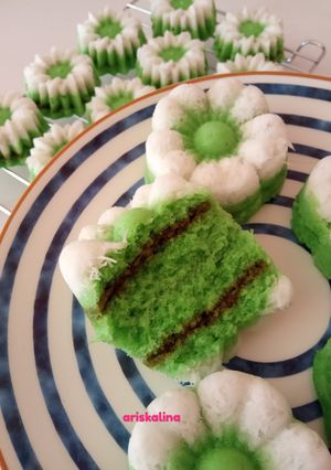 Foto resep Putu ayu pandan gula aren