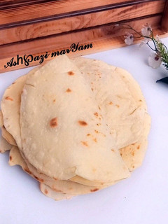 عکسی از دستور نان لواش خانگی 🫓