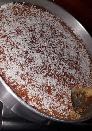 صورة لوصفة بسبوسة بالبرتقال