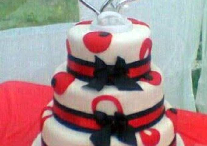 Recipe of Homemade Wedding Cake