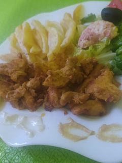 صورة لوصفة شاورما منزلية 😋