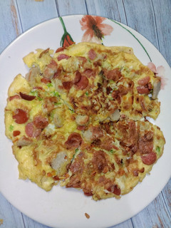 Foto resep Telur dadar kol sosis