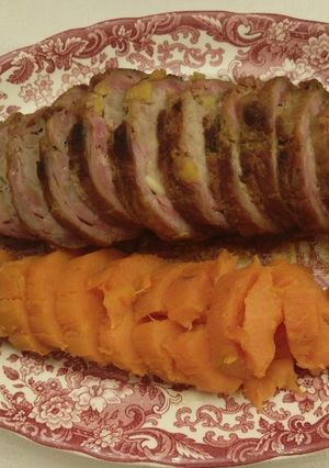 Foto principal de Redondo de cerdo ibérico con batatas al horno