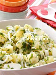 A picture of Potato salad.