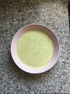 Una foto de Crema de calabacín