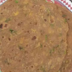 Unique Chicken Cabbage paratha A picture of Unique Chicken Cabbage paratha.