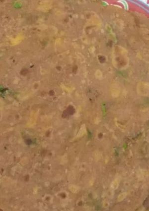 A picture of Unique Chicken Cabbage paratha.