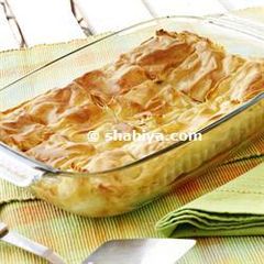 A picture of Soubeureg- Armenian Cheese Pastry.