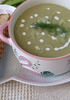 A picture of Leek Soup (Soupe aux Poireaux).