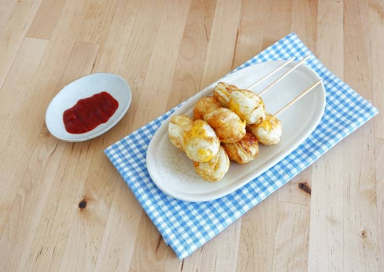 Recipe of Speedy Fried Quail Eggs☆ street food