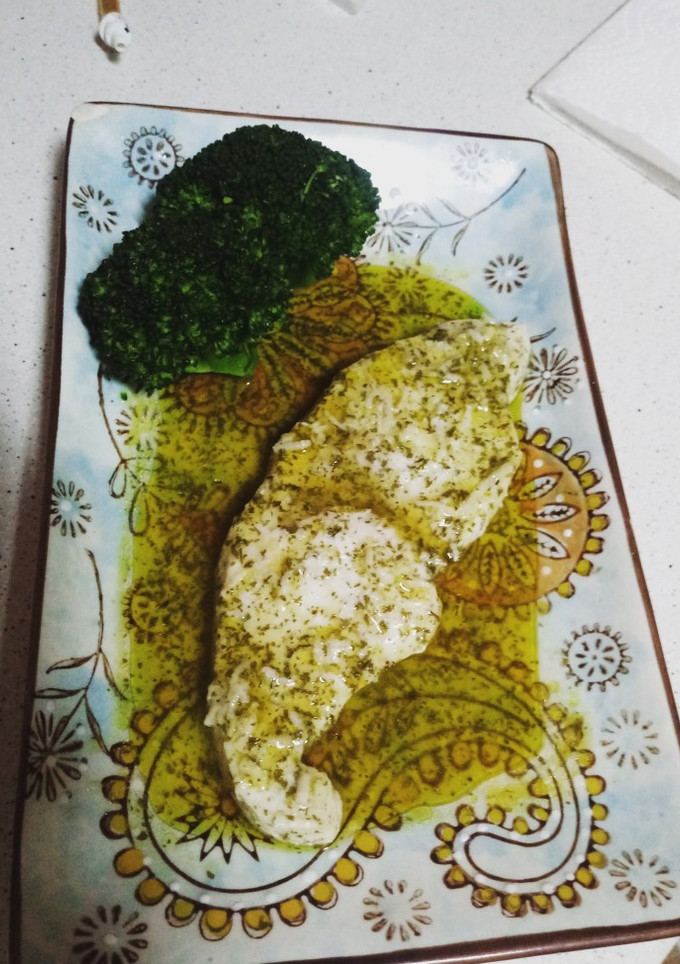 Una foto de Pez espada al horno