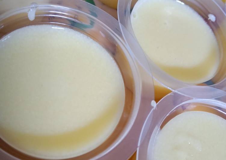 Cara masak Silky puding jagung  Cepat