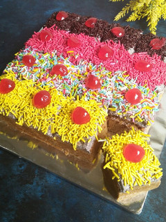 Foto resep Cake Potong (Bolu Moka Mesis)