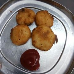 Sooji cutlets A picture of Sooji cutlets.