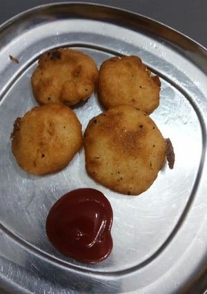 A picture of Sooji cutlets.