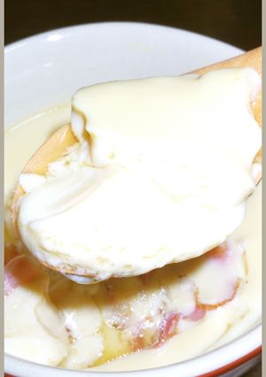 A picture of Chef’s Secret! Perfect Ratio Chawanmushi with Mentsuyu.