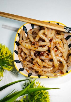 Foto resep Mie putih chili oil