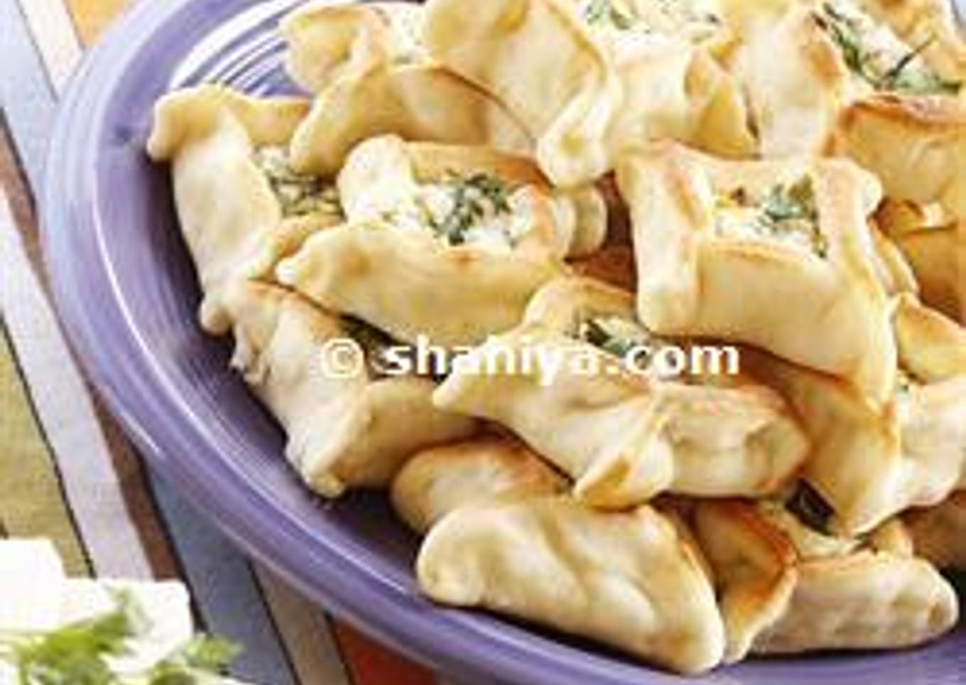 Lebanese cheese sambousek