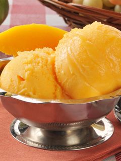 صورة لوصفة طريقة عمل ايس كريم المانجو